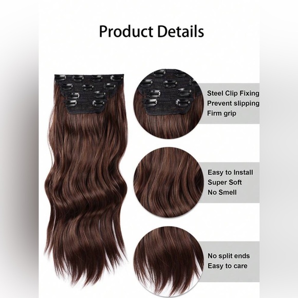 New Hair Extensions 20 inch - Picture 2 of 6